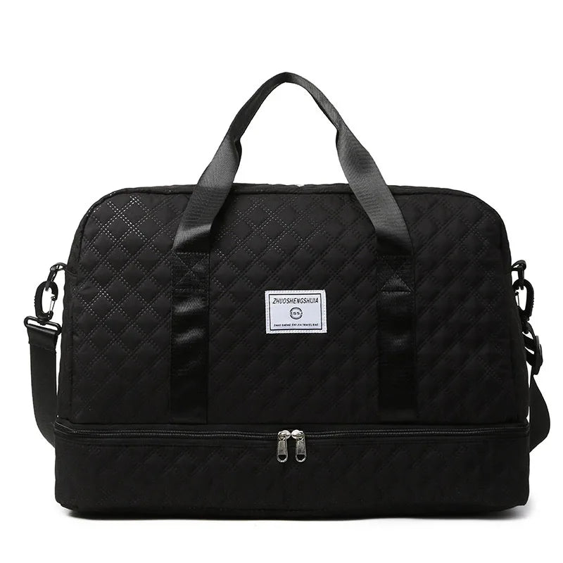 DiamondBAG - Sac de voyage élégant en tissu Oxford